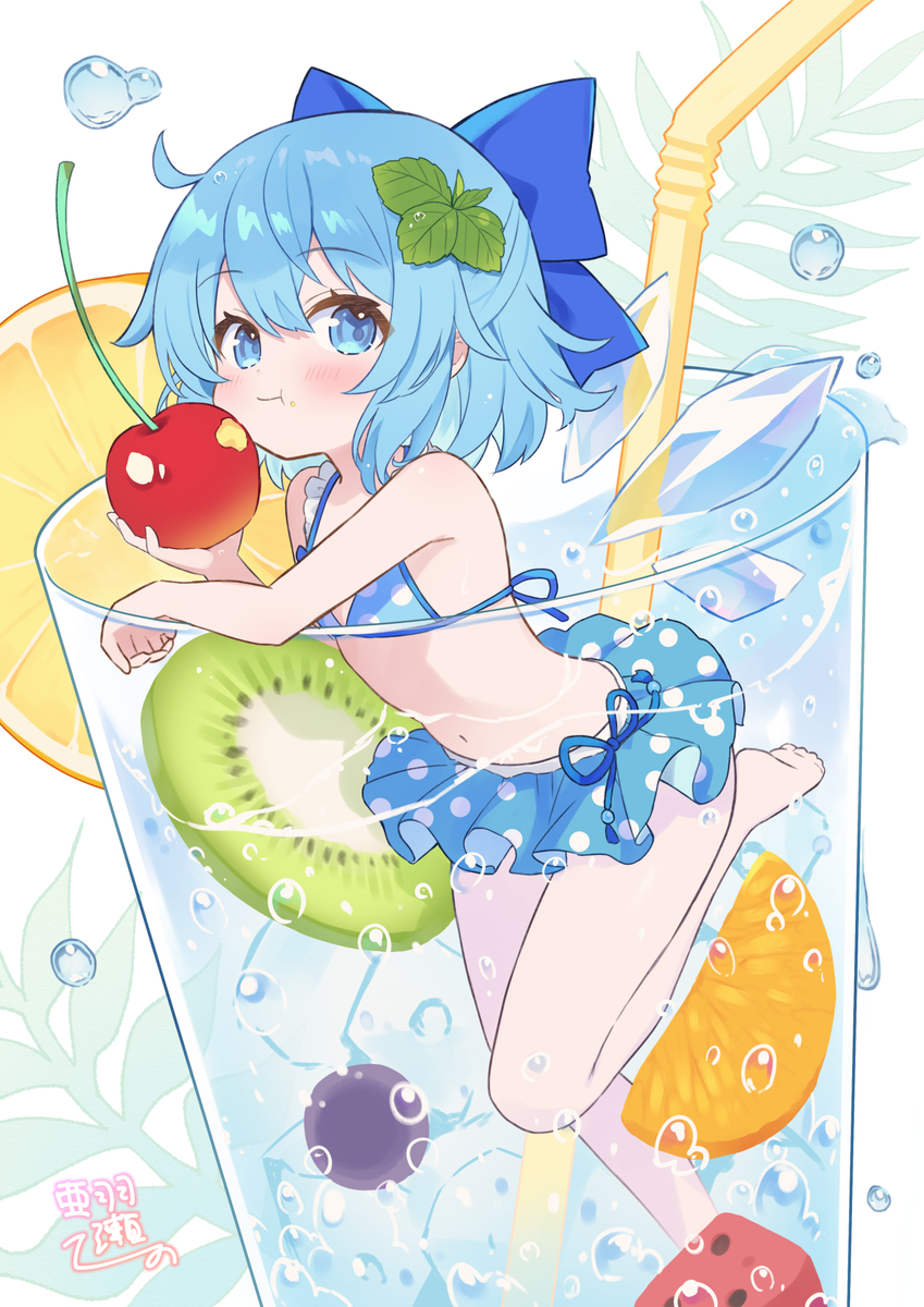 This is a pixiv picture whose title is フルーツサイダー.