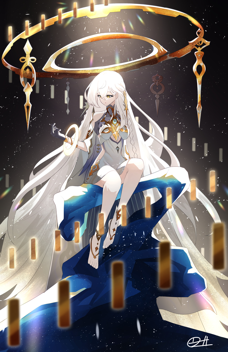 This is a pixiv picture whose title is 時の執政.