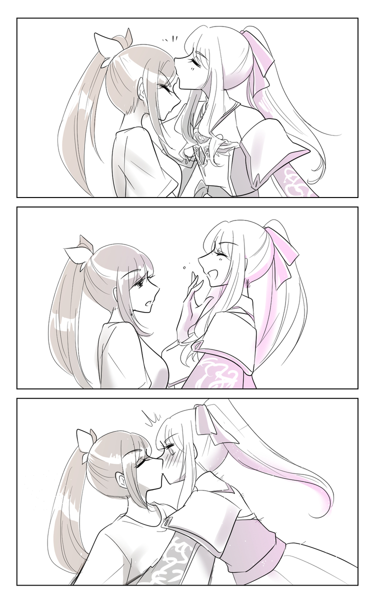 This is a pixiv picture whose title is ポニテみずえな.