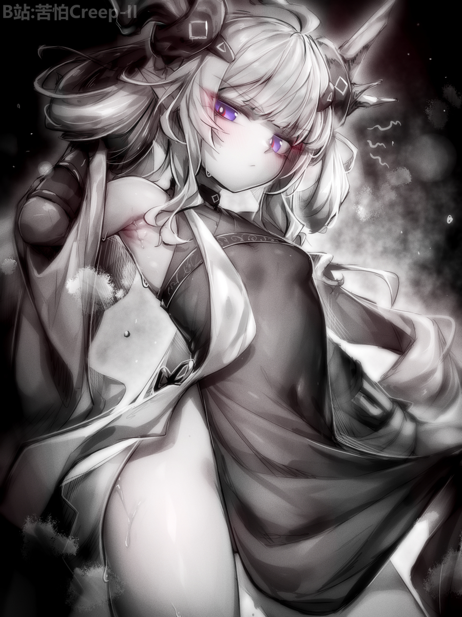 This is a pixiv picture whose title is 明日方舟－惊蛰.