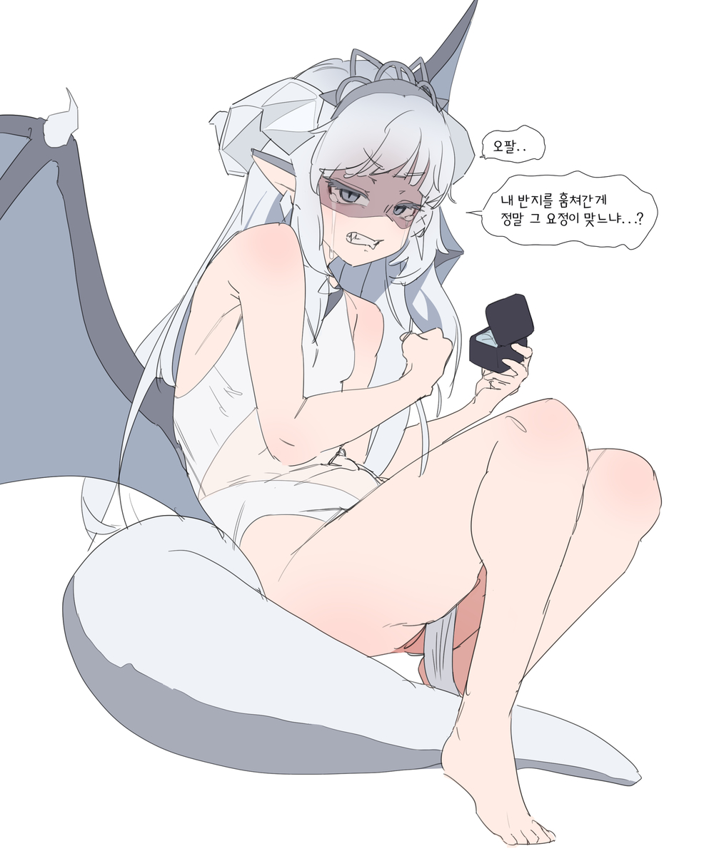 This is a pixiv picture whose title is Daya.