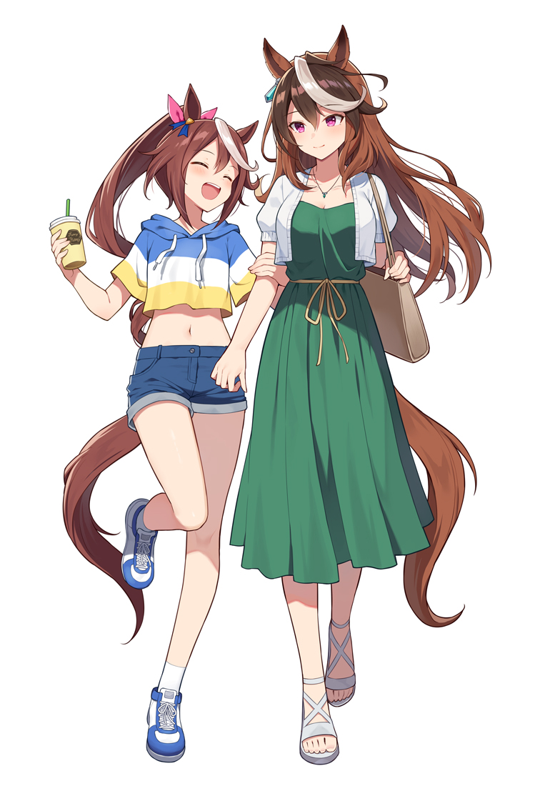 This is a pixiv picture whose title is 親子デート.