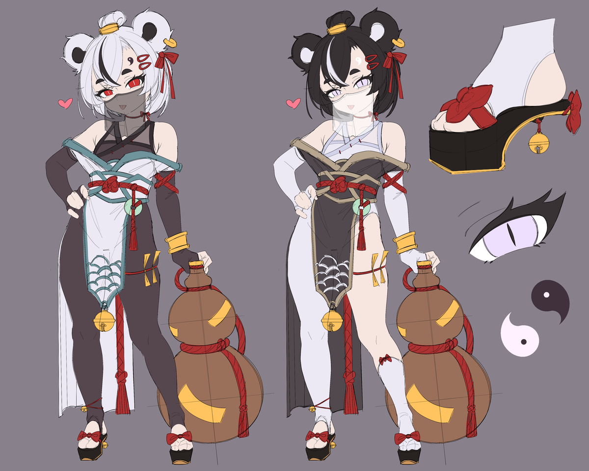 This is a pixiv picture whose title is New OC.