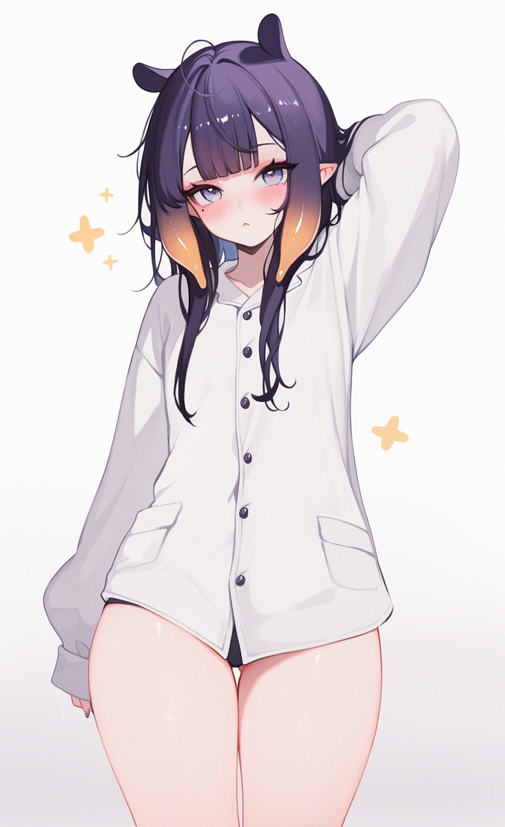 This is a pixiv picture whose title is Sleepy Ina.