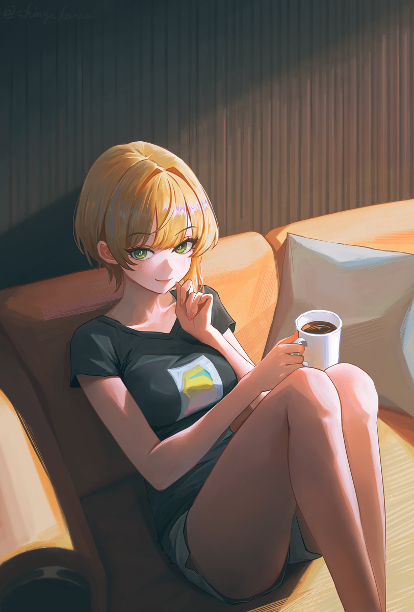 This is a pixiv picture whose title is おもしろーい.