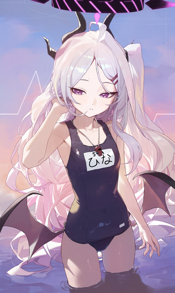 This is a pixiv picture whose title is ヒナ.
