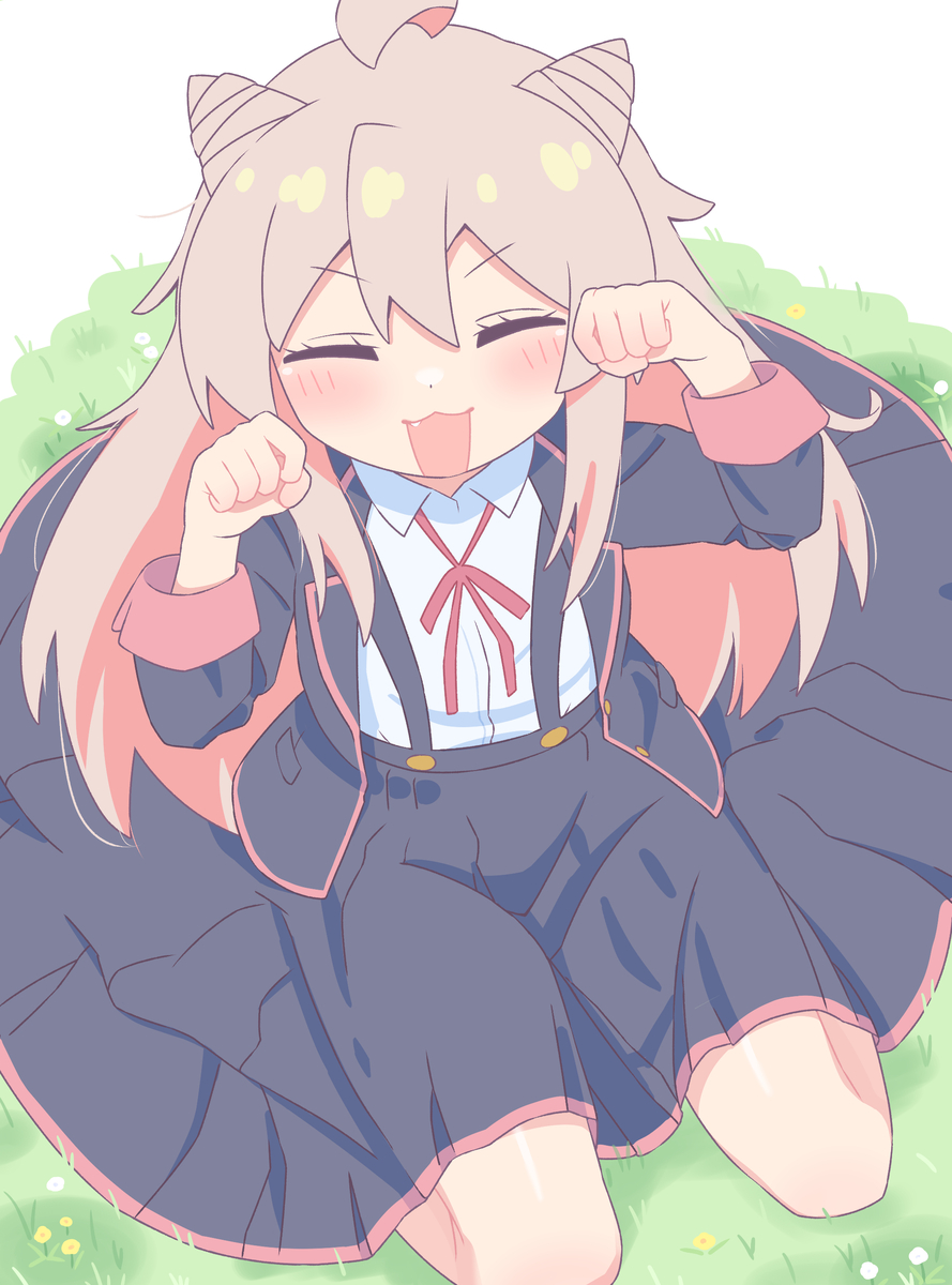 This is a pixiv picture whose title is おにまい原作100話記念.