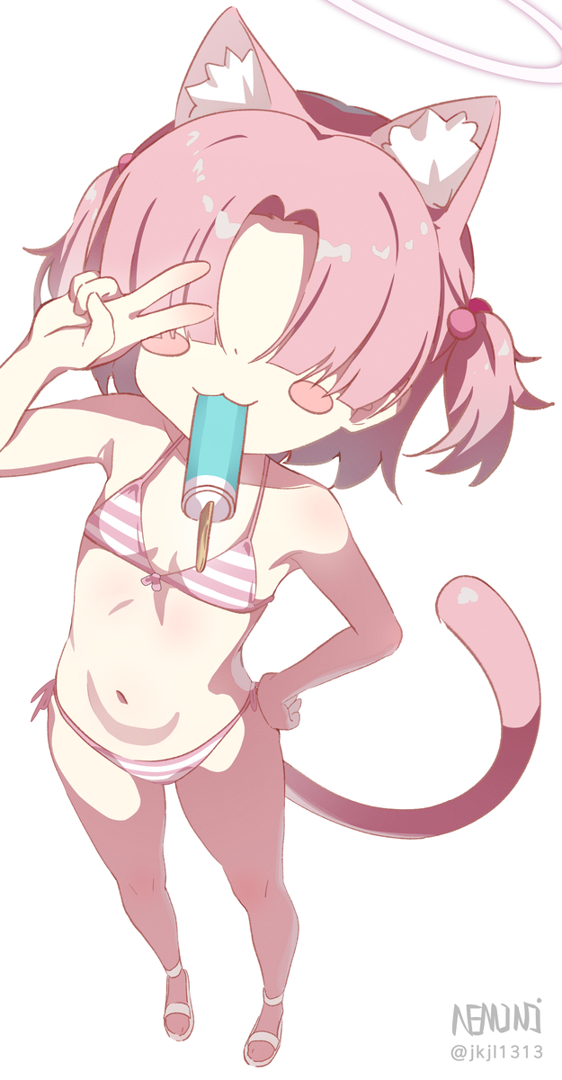 This is a pixiv picture whose title is Chlorella Observation Mob.