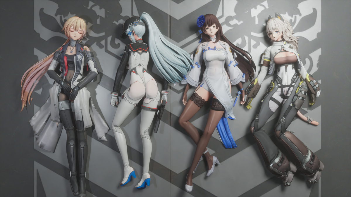 This is a pixiv picture whose title is 烧钱排排躺.