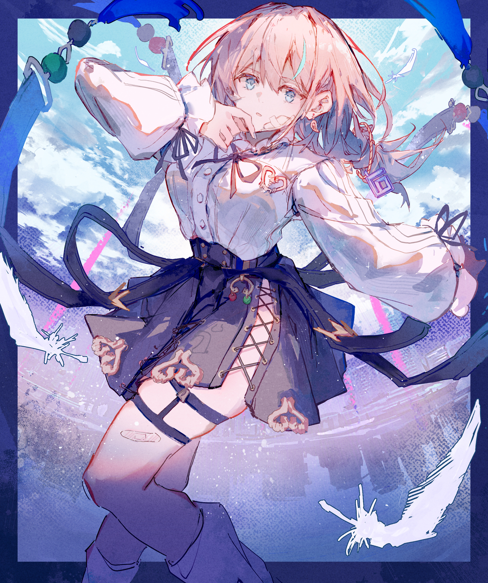 This is a pixiv picture whose title is Swan Song.