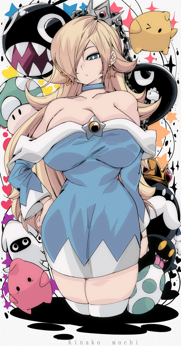 This is a pixiv picture whose title is Super Mario【ロゼッタ👑🌟】.