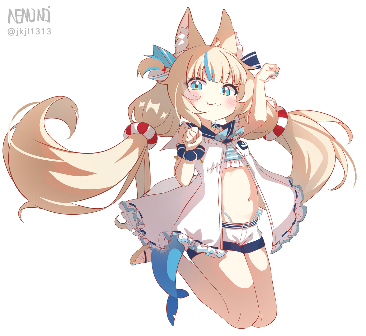 This is a pixiv picture whose title is saba.