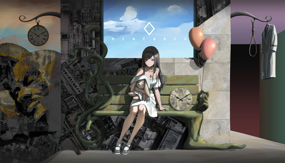 This is a pixiv picture whose title is #274 Remember.