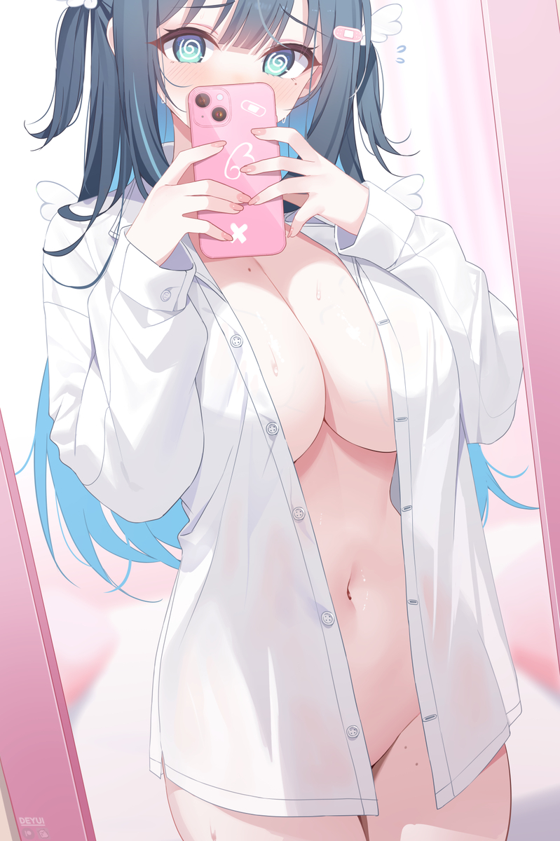 This is a pixiv picture whose title is Nene Selfie.