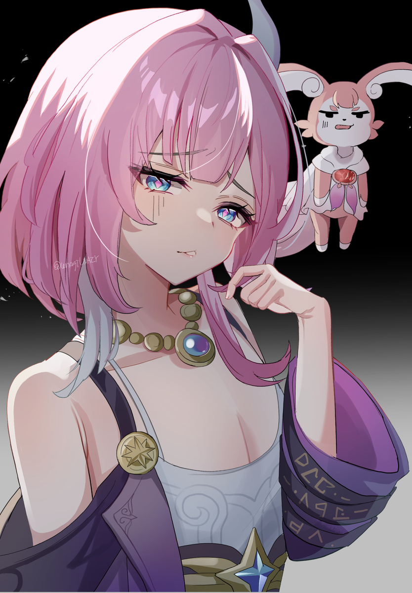This is a pixiv picture whose title is ゴミ箱を漁るの？.