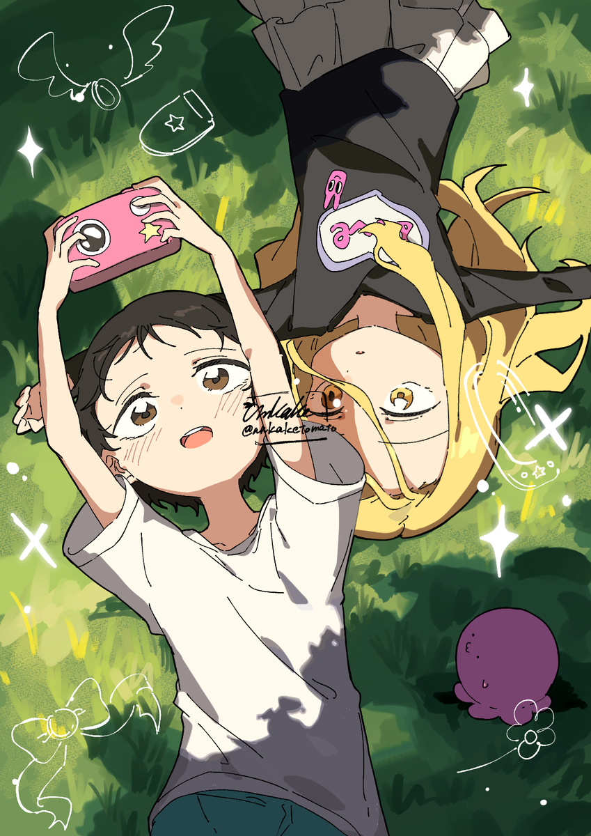 This is a pixiv picture whose title is タコピー.
