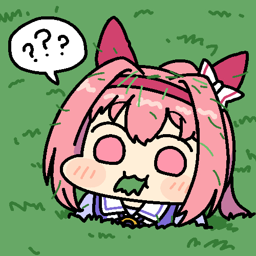 This is a pixiv picture whose title is ハルウララ.