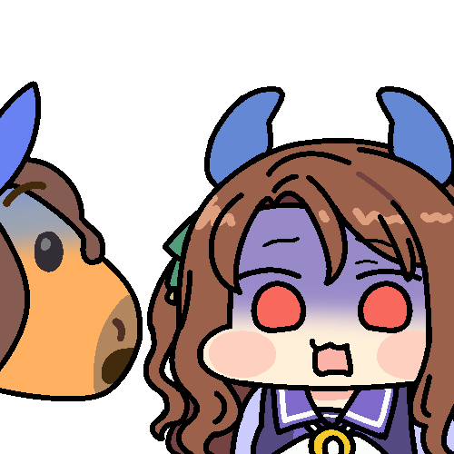 This is a pixiv picture whose title is キングヘイロー.