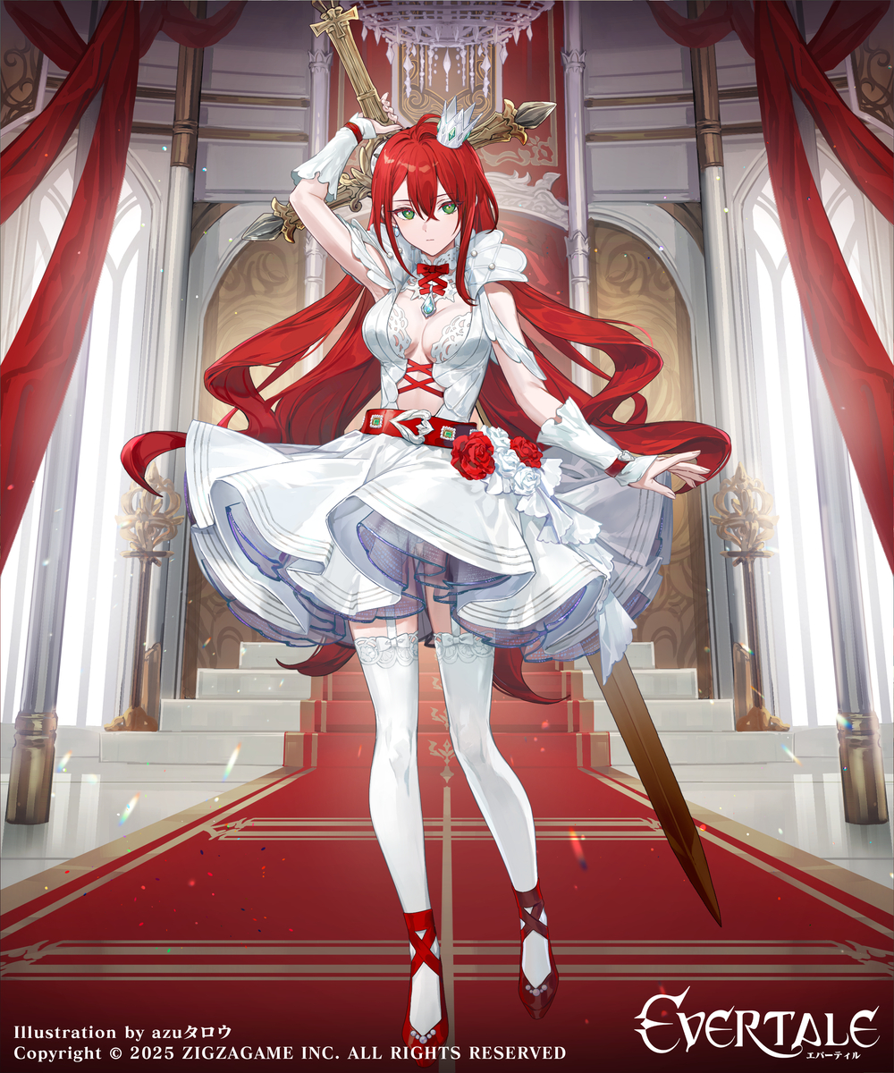 This is a pixiv picture whose title is 栄光の女王「エリザベス」.