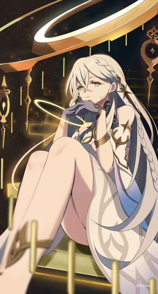 This is a pixiv picture whose title is Istaroth - Shade of Time.