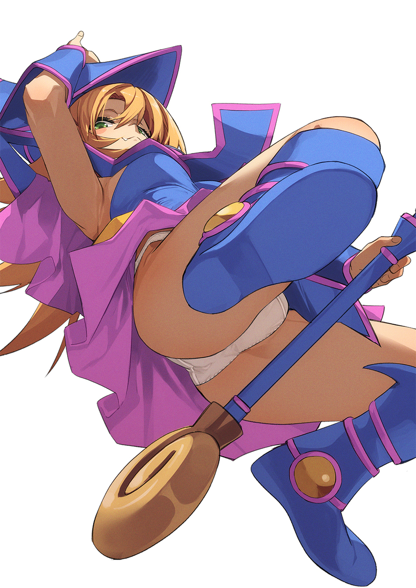 This is a pixiv picture whose title is ブラマジガール.