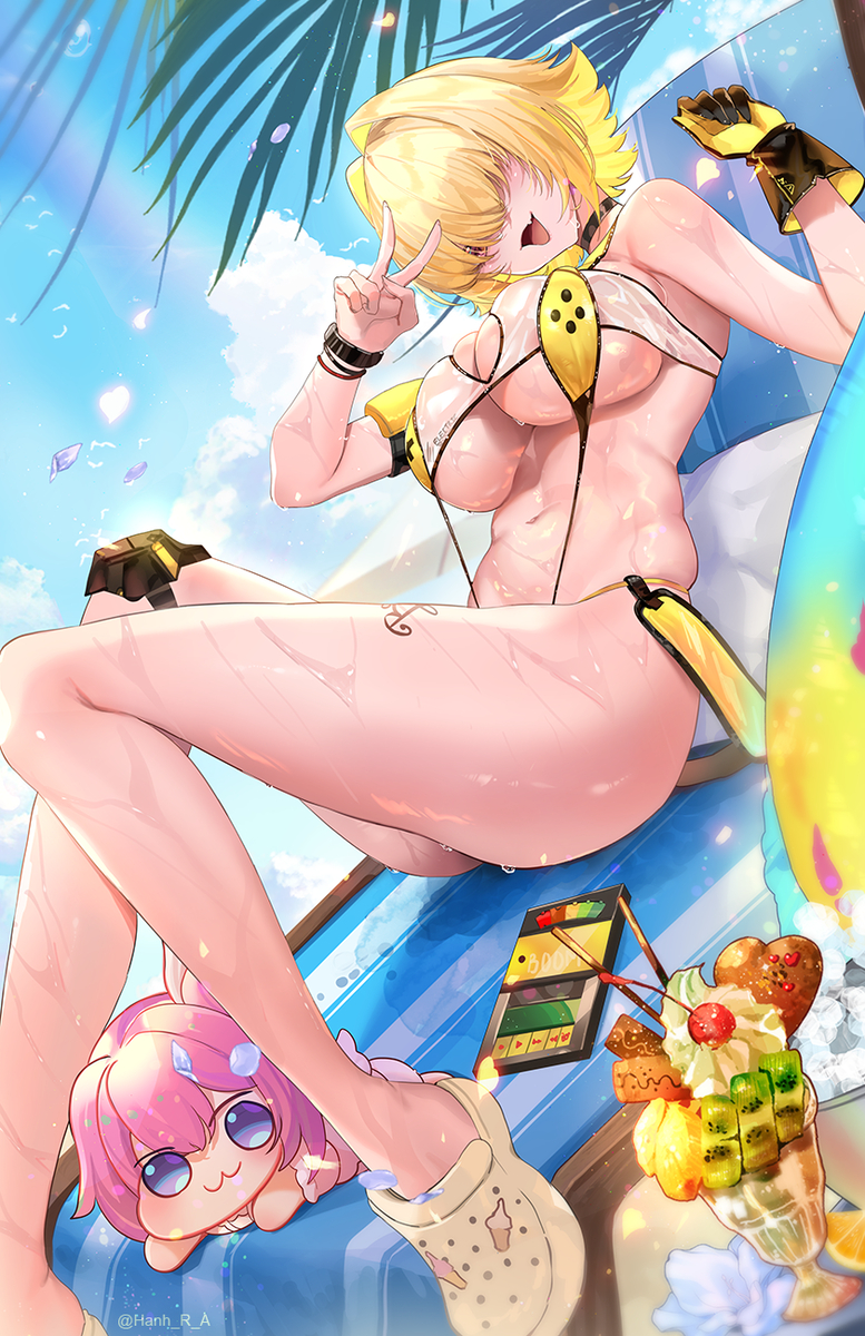 This is a pixiv picture whose title is エレグ:ブーム･アンド･ショック.