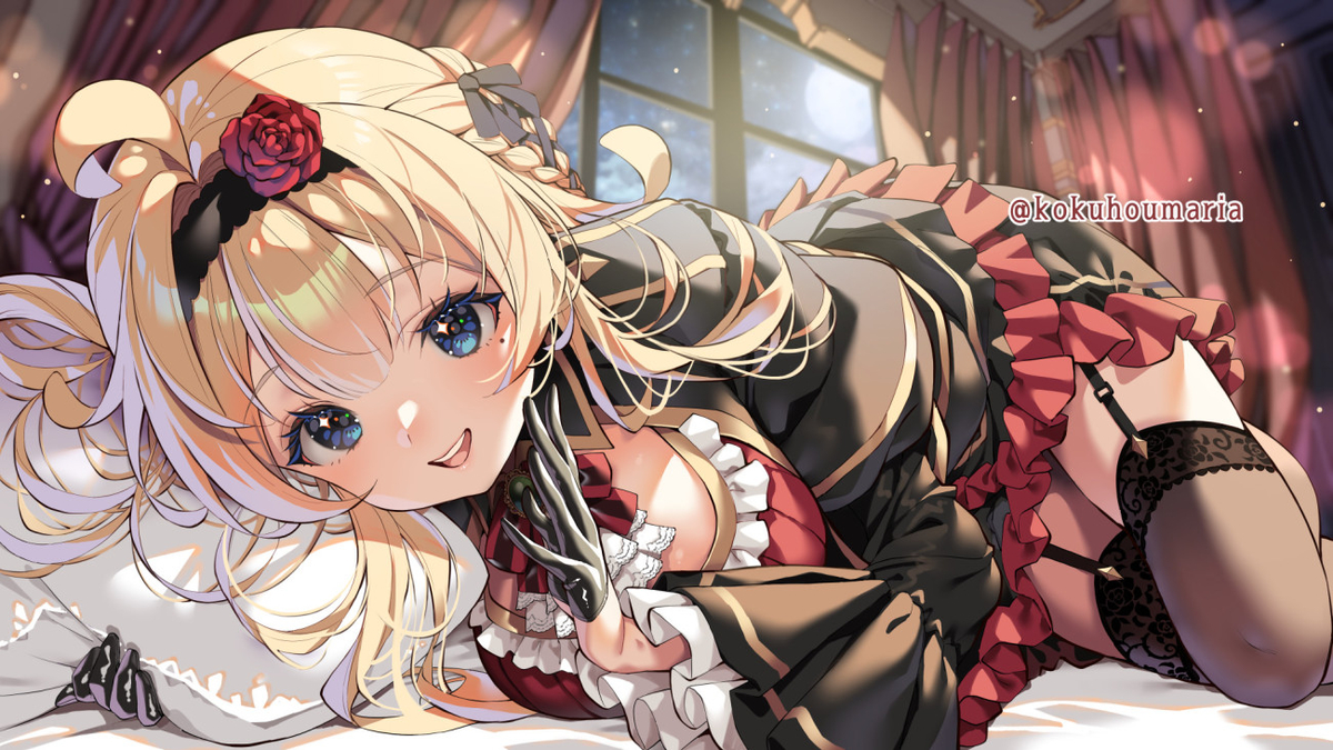 This is a pixiv picture whose title is ヒソヒソ.