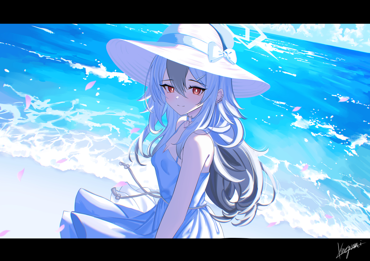 This is a pixiv picture whose title is カヨコ🌊.