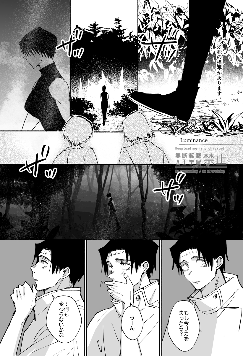 This is a pixiv picture whose title is Luminance.