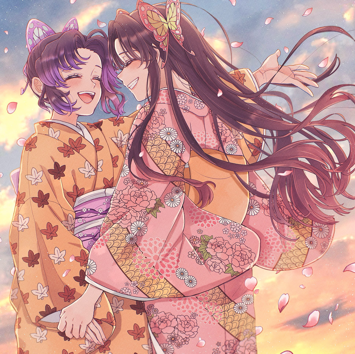 This is a pixiv picture whose title is ただいま.