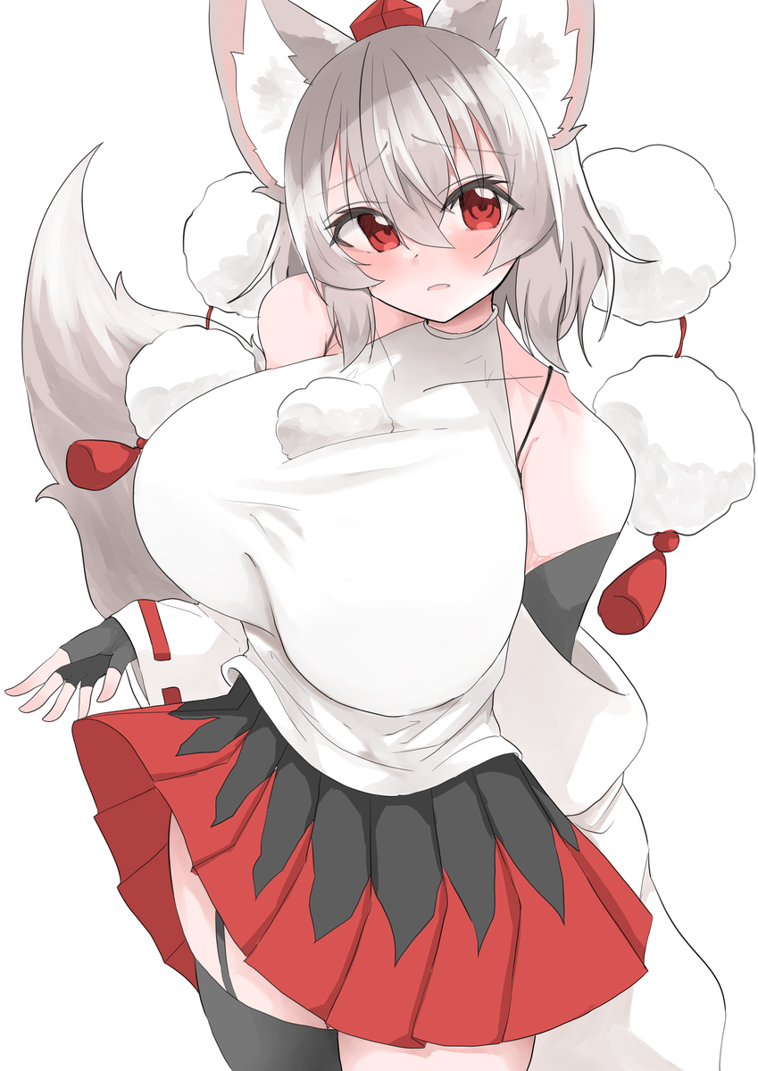 This is a pixiv picture whose title is 犬走椛.