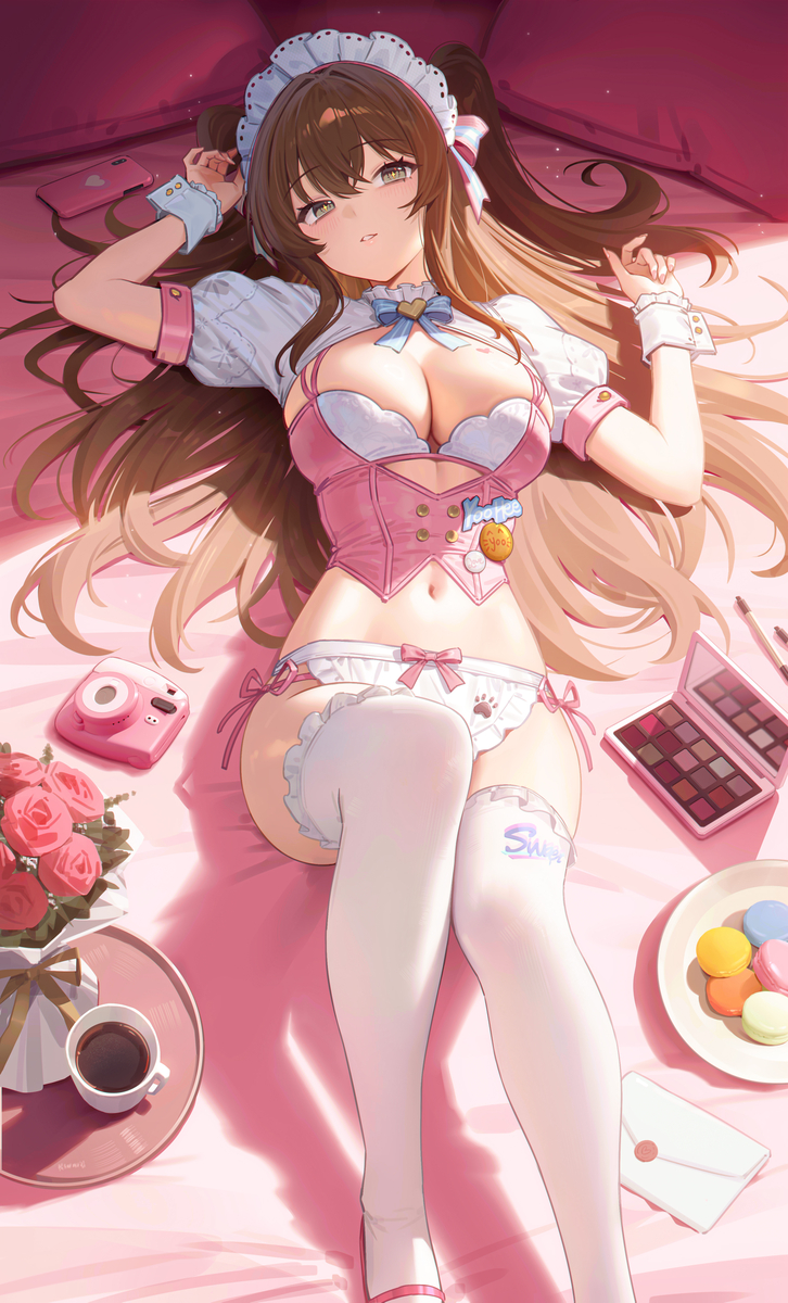 This is a pixiv picture whose title is 幼熙的午后小憩.