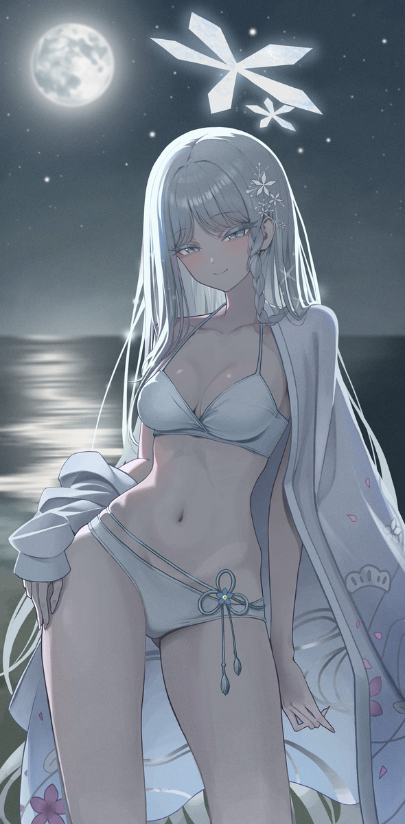 This is a pixiv picture whose title is ナグサ.