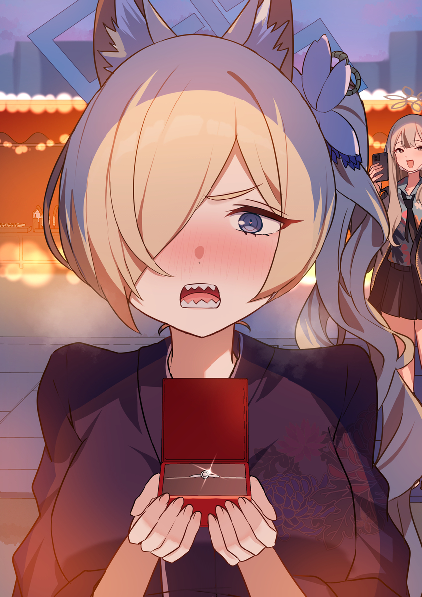 This is a pixiv picture whose title is 結婚の準備出来てます！！.