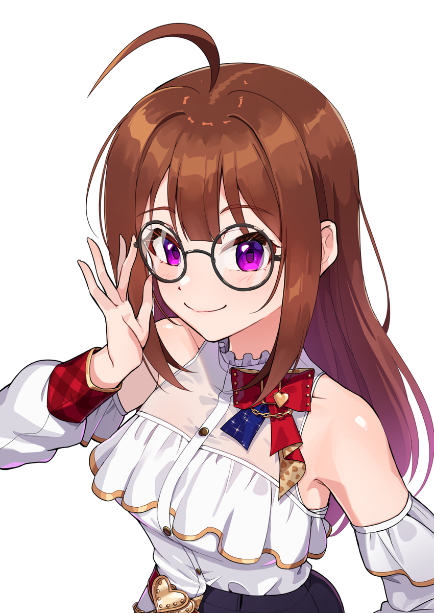 This is a pixiv picture whose title is メガネ.