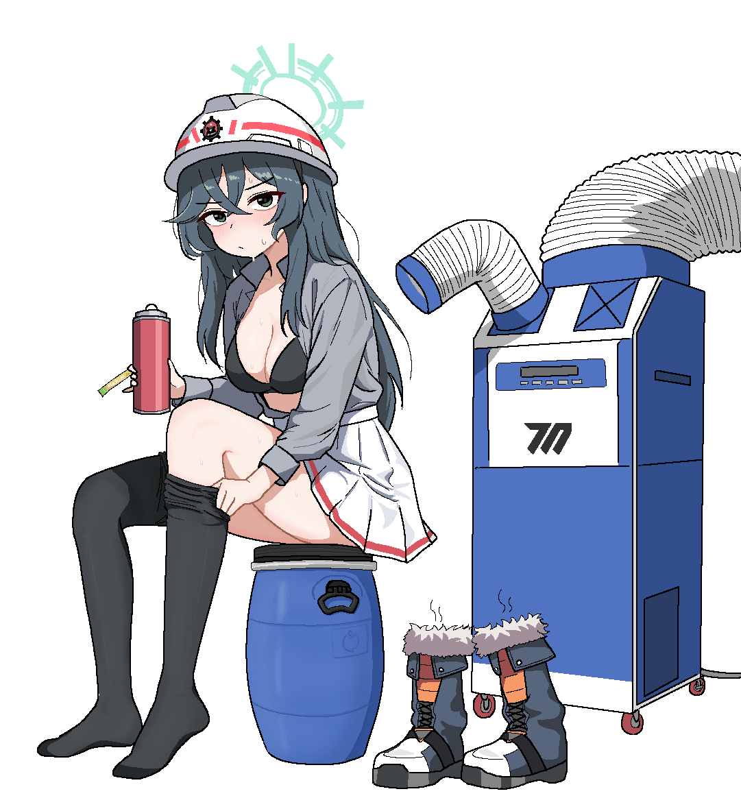 This is a pixiv picture whose title is 미노리.
