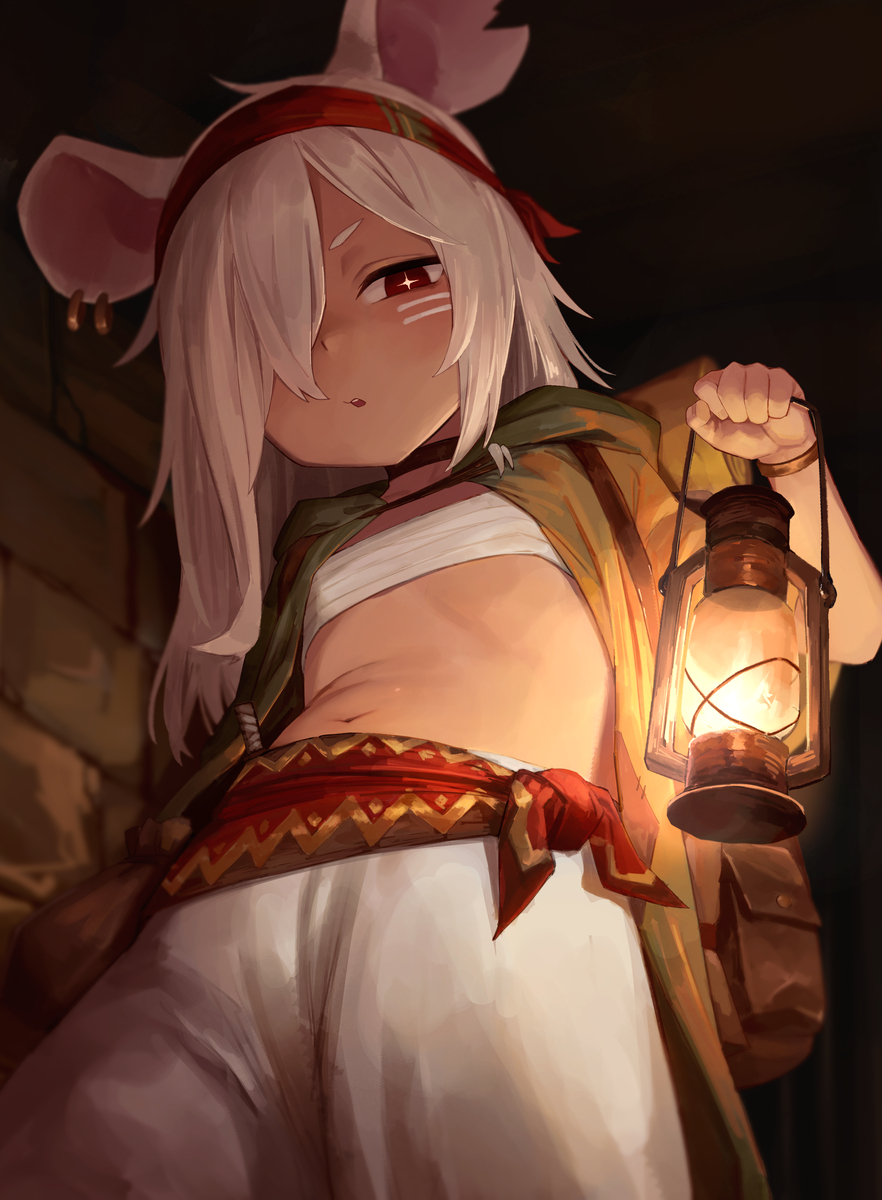 This is a pixiv picture whose title is 宝探し.