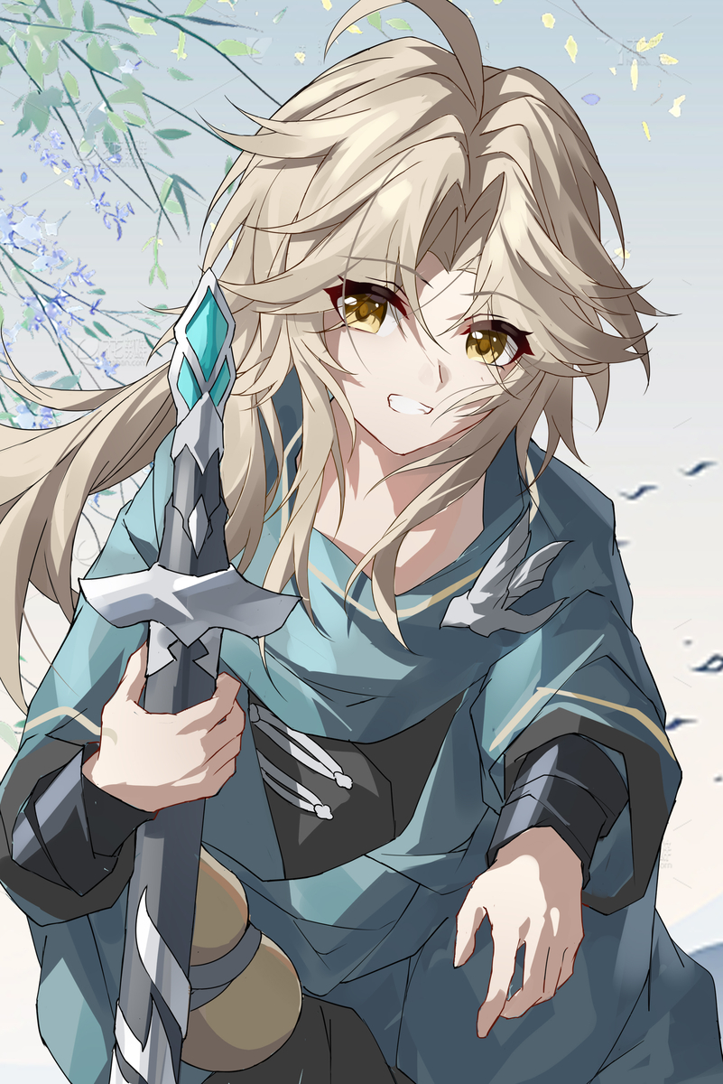 This is a pixiv picture whose title is 浪子彦卿.
