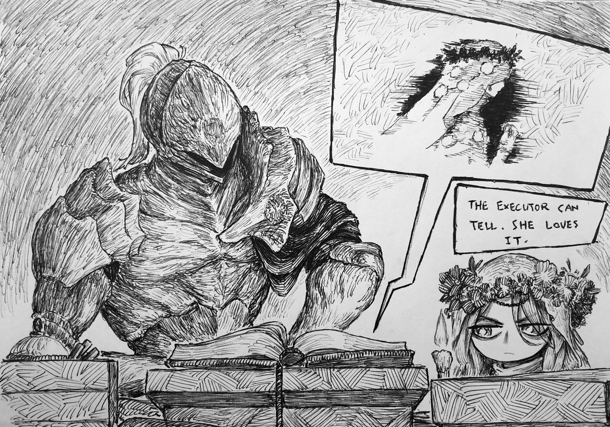 This is a pixiv picture whose title is Executer at the Journal.