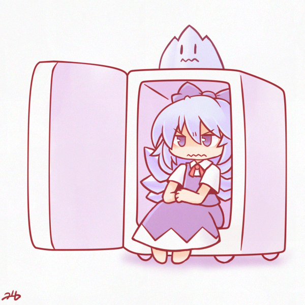 This is a pixiv picture whose title is 暑い.
