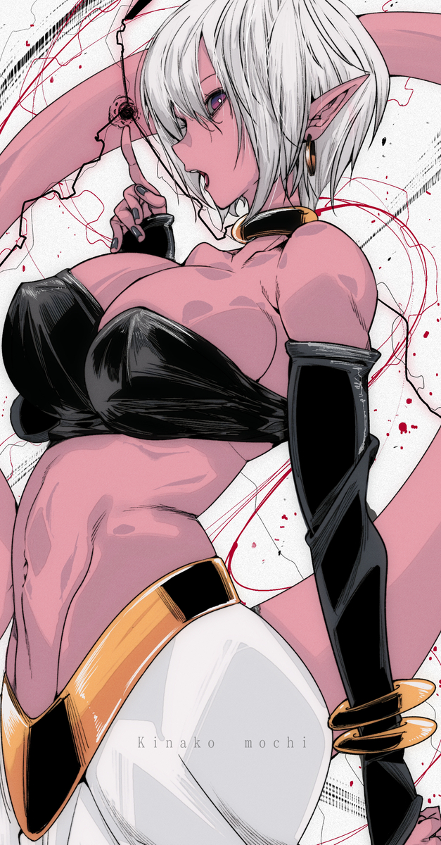 This is a pixiv picture whose title is DragonBall【Android21魔人/ショートヘア👿】.