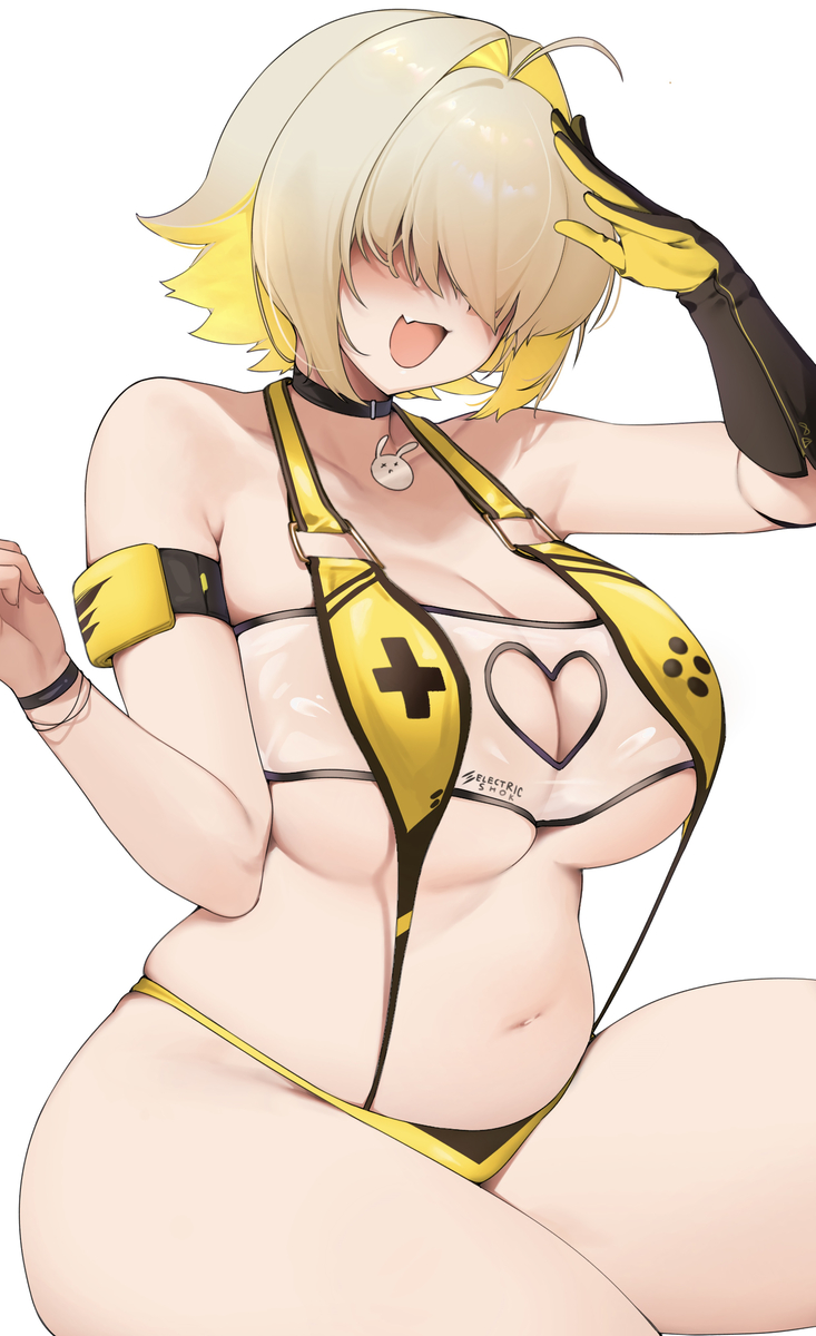 This is a pixiv picture whose title is エレグ.