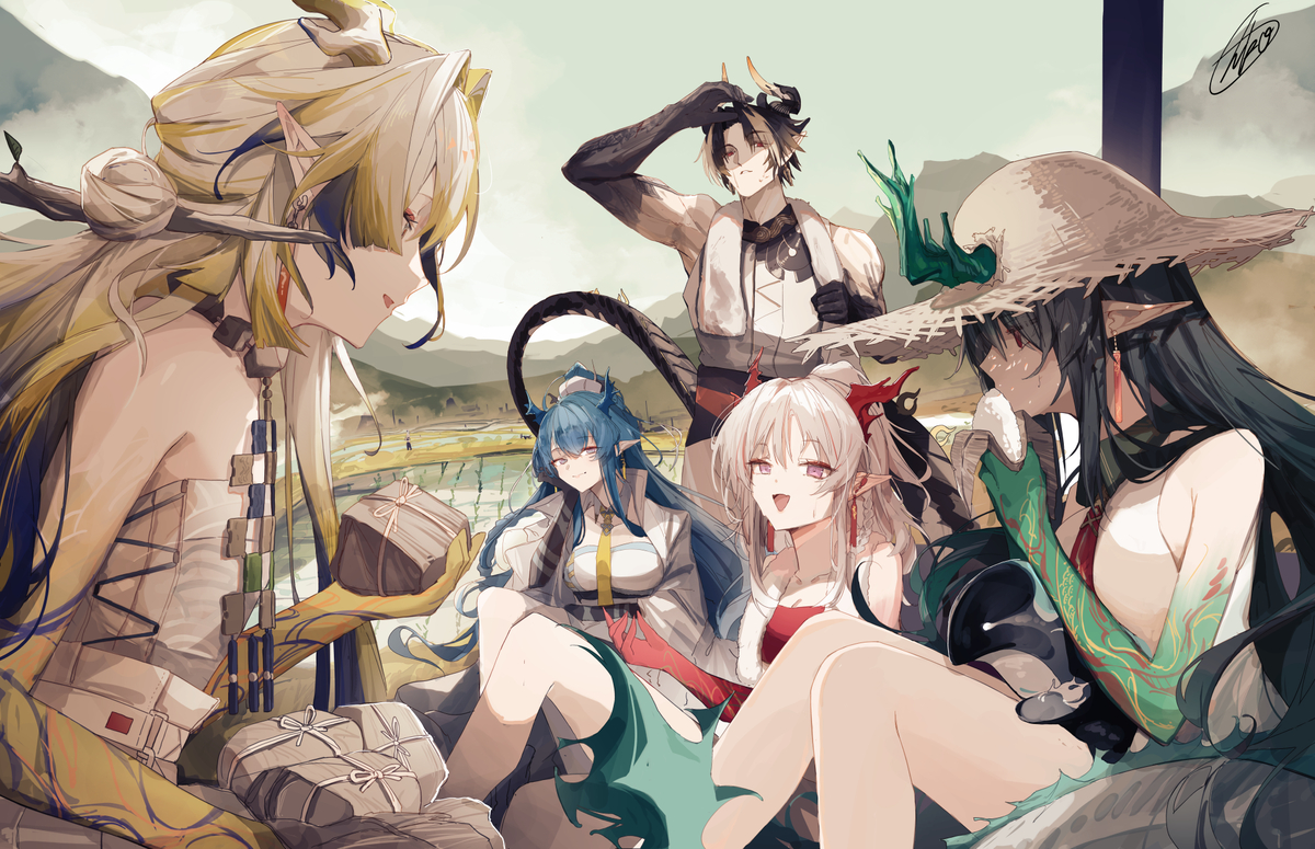 This is a pixiv picture whose title is 一息.