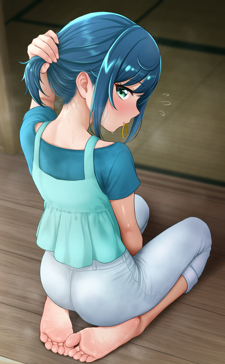 This is a pixiv picture whose title is ここねちゃん夏.