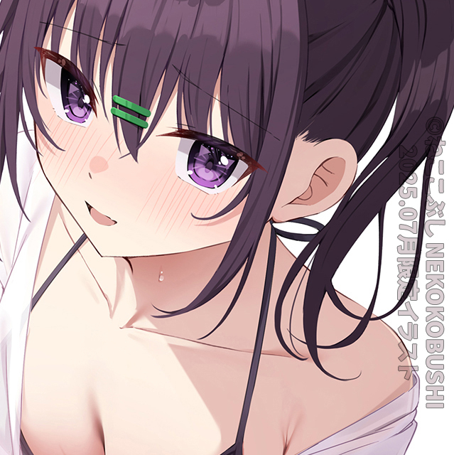 This is a pixiv picture whose title is 【7月限定】(2/2) ちなつの魅惑のポーズ🥜.