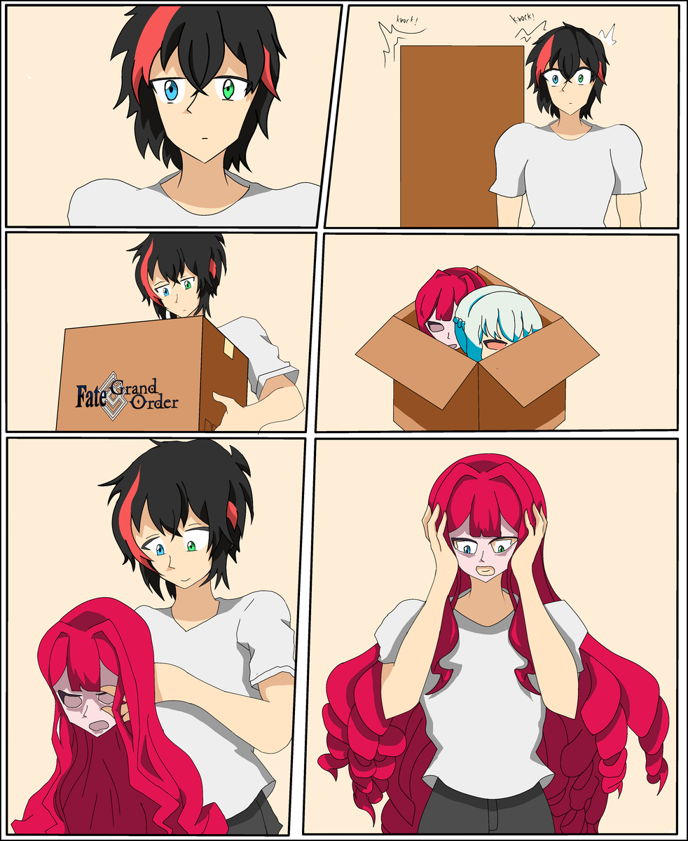 This is a pixiv picture whose title is Sith and Morgan Takeover.