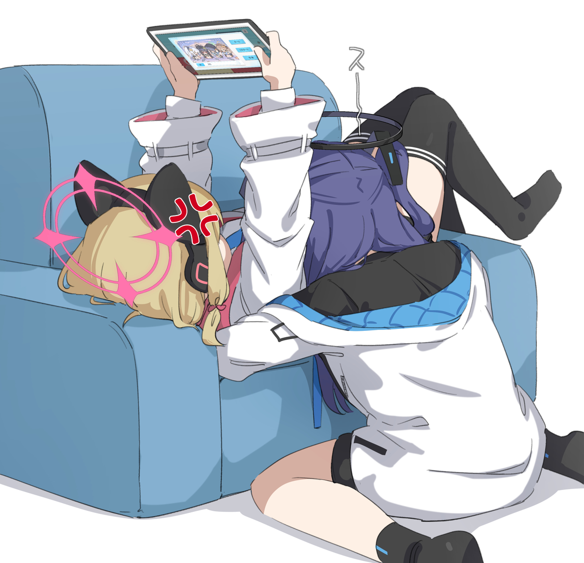 This is a pixiv picture whose title is 限界会計士.