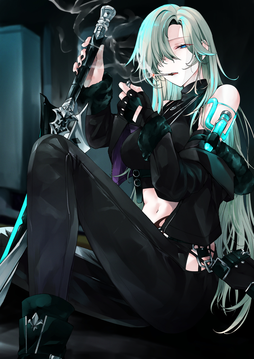 This is a pixiv picture whose title is 블레어 커미션.