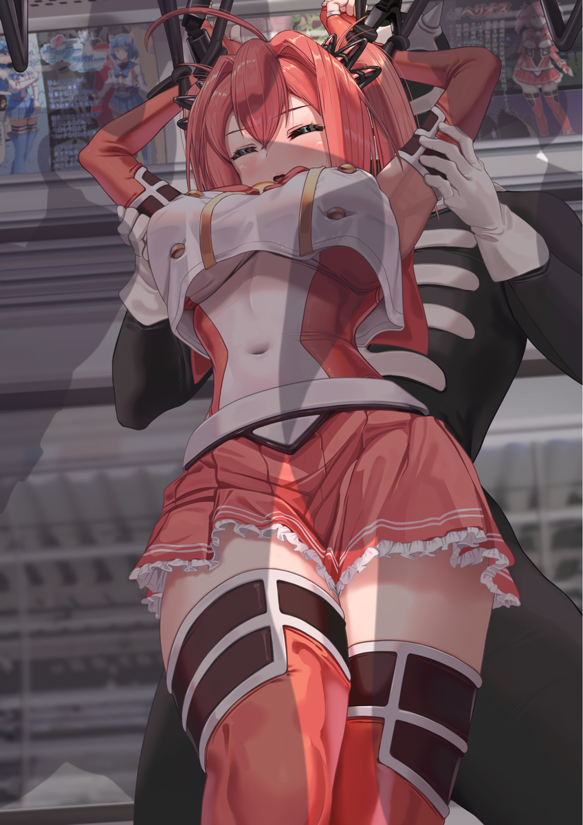 This is a pixiv picture whose title is セーラーレッドピンチ４.