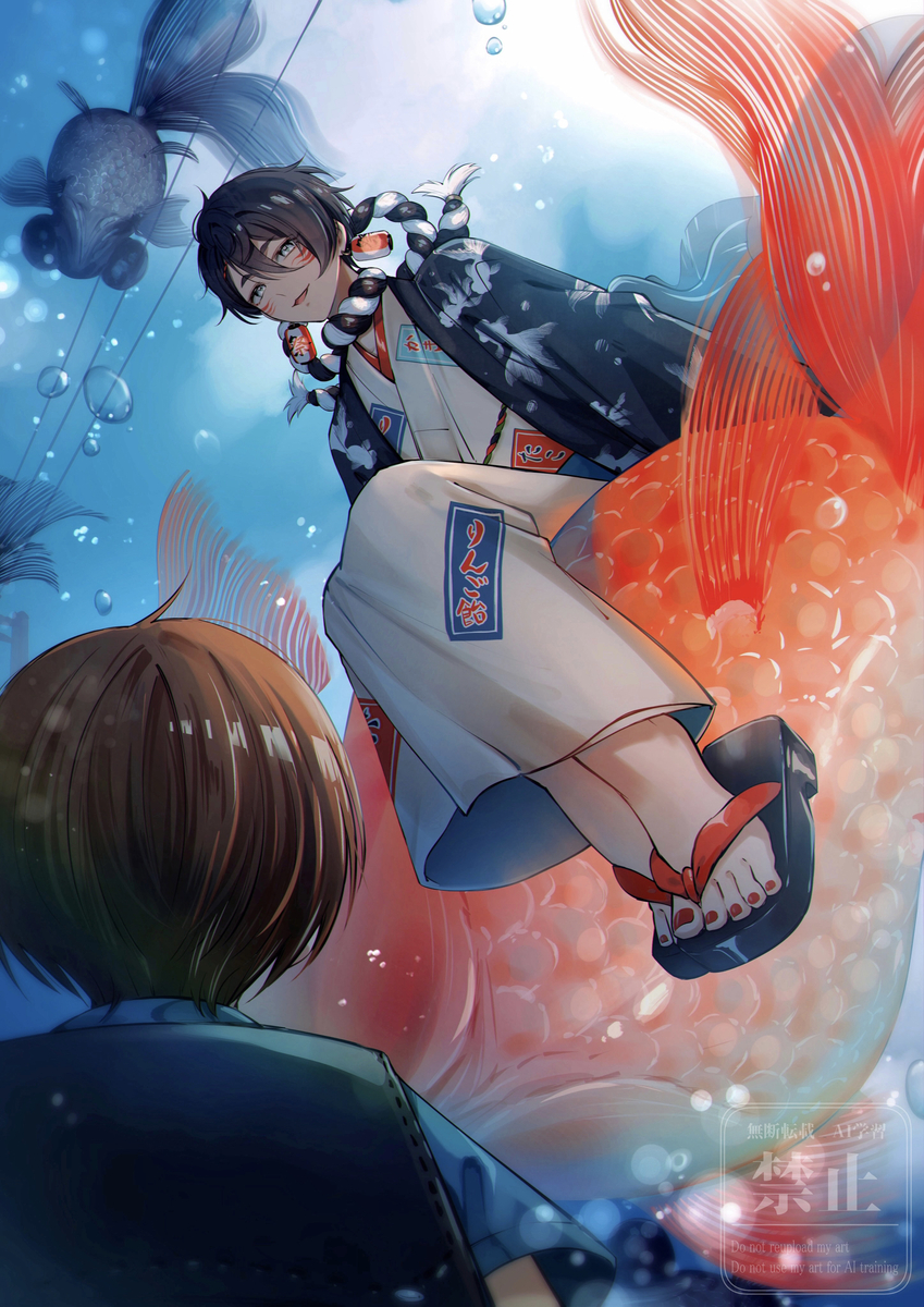 This is a pixiv picture whose title is 学校帰り？.